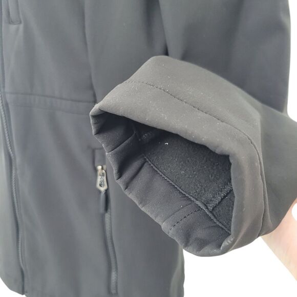 Nautica Black Zip Up Hoodie Jacket Size: M - Picture 12 of 14